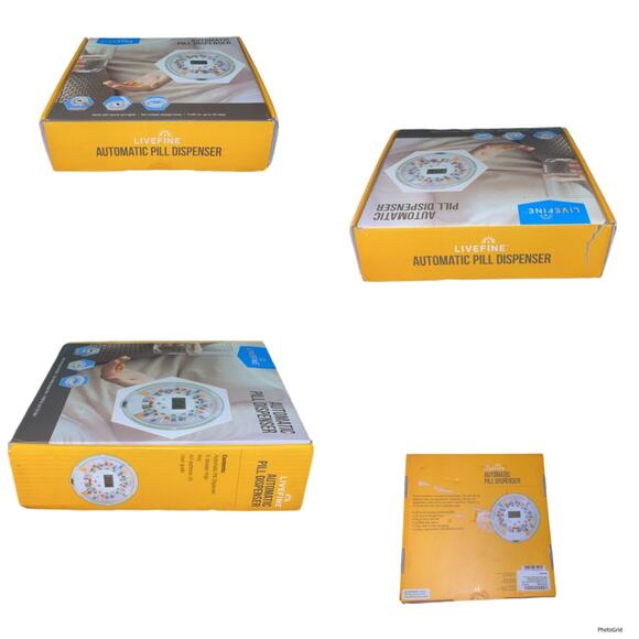 *NEW* LiveFine Automatic Pill Dispenser 28-day Electronic Medication Organizer - Picture 4 of 4